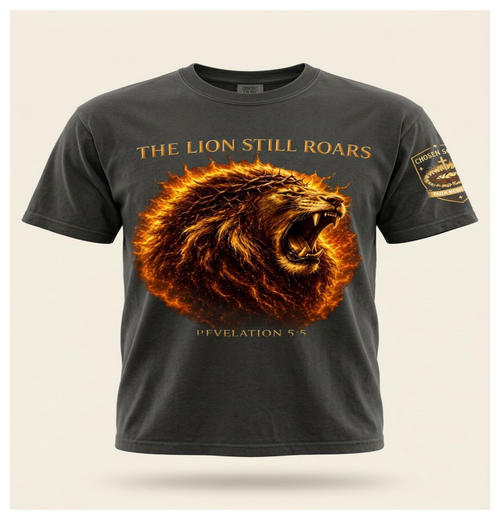 The Lion Still Roars - Revelation 5:5 Premium Tee