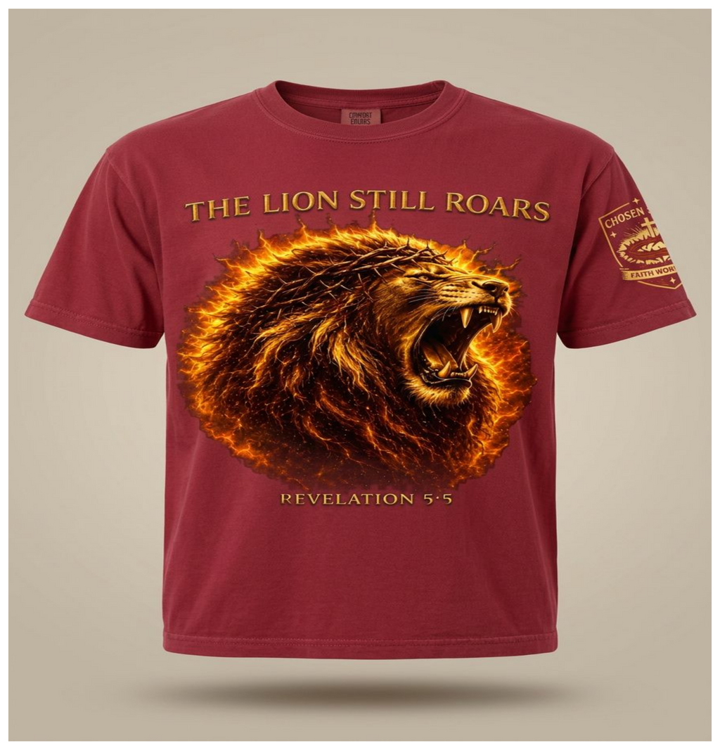 The Lion Still Roars - Revelation 5:5 Premium Tee